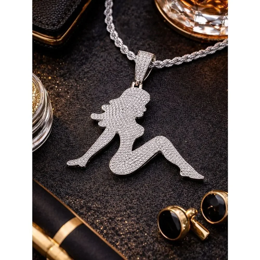 Stainless steel Bad Girl Necklace